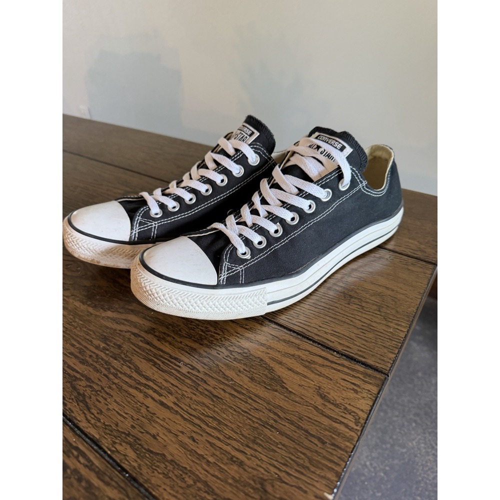 Converse Chuck Taylor All Star Black/White Low Top Mens 8